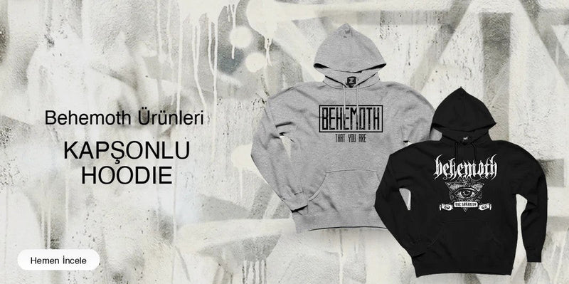 Behemoth Kapşonlu Fermuarsız kapak