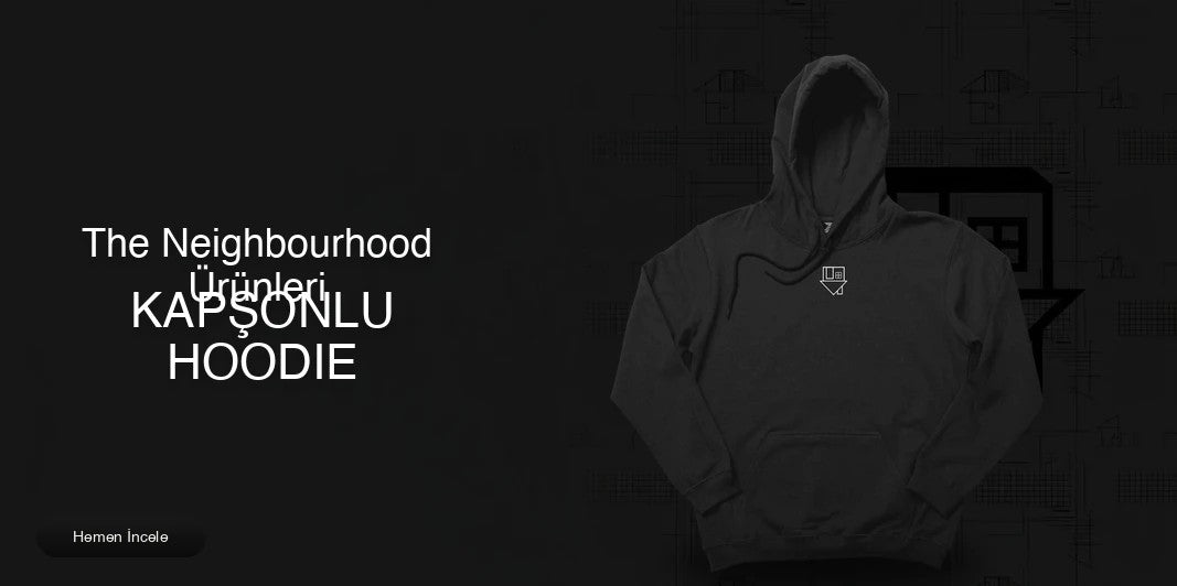 The Neighbourhood Kapşonlu Fermuarsız kapak