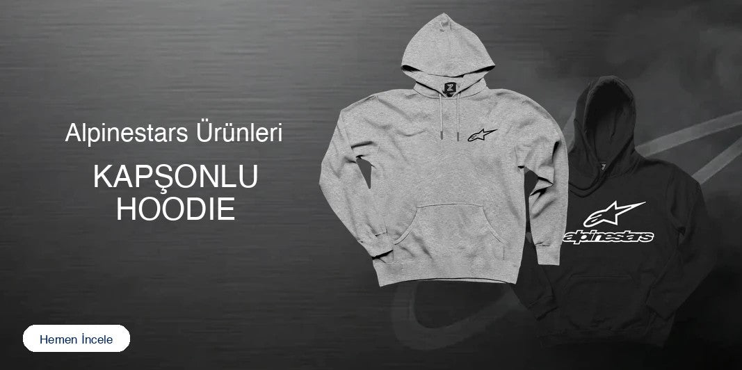 Alpinestars Kapşonlu Fermuarsız kapak