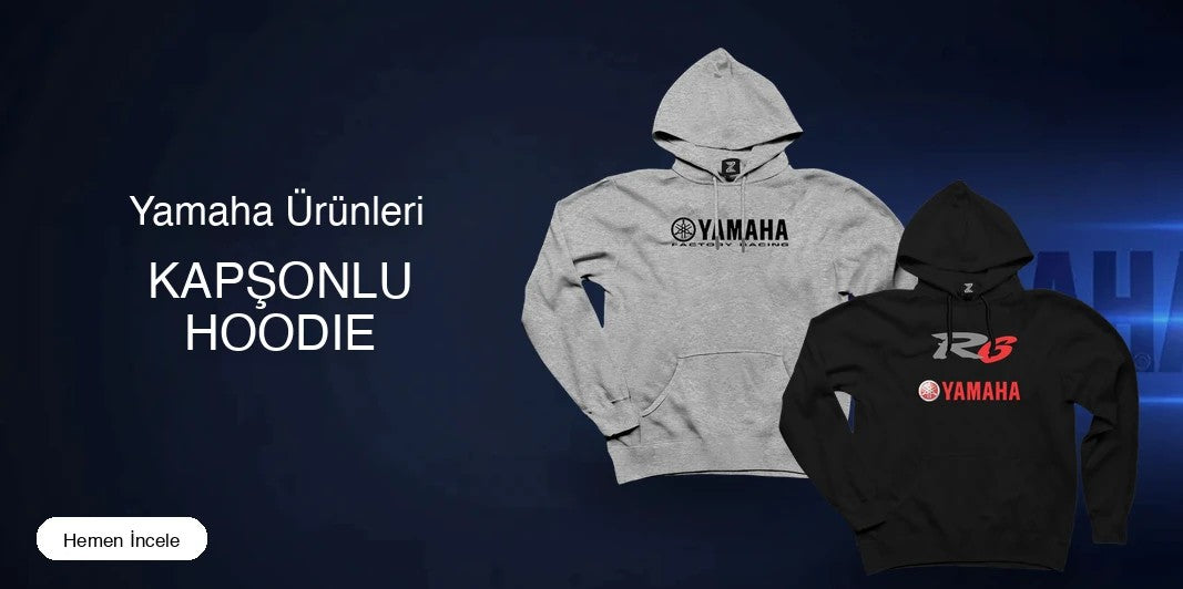 Yamaha Kapşonlu Fermuarsız kapak