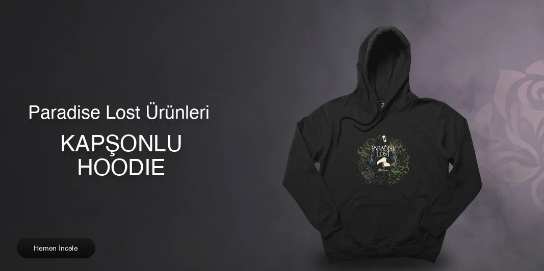 Paradise Lost Kapşonlu Fermuarsız kapak