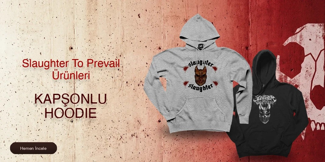 Slaughter To Prevail Kapşonlu Fermuarsız kapak