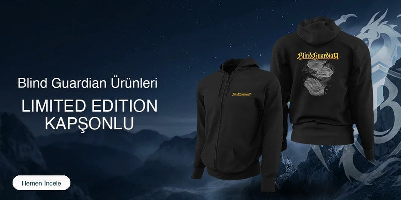 Blind Guardian Limited Edition Kapşonlu Sweatshirt