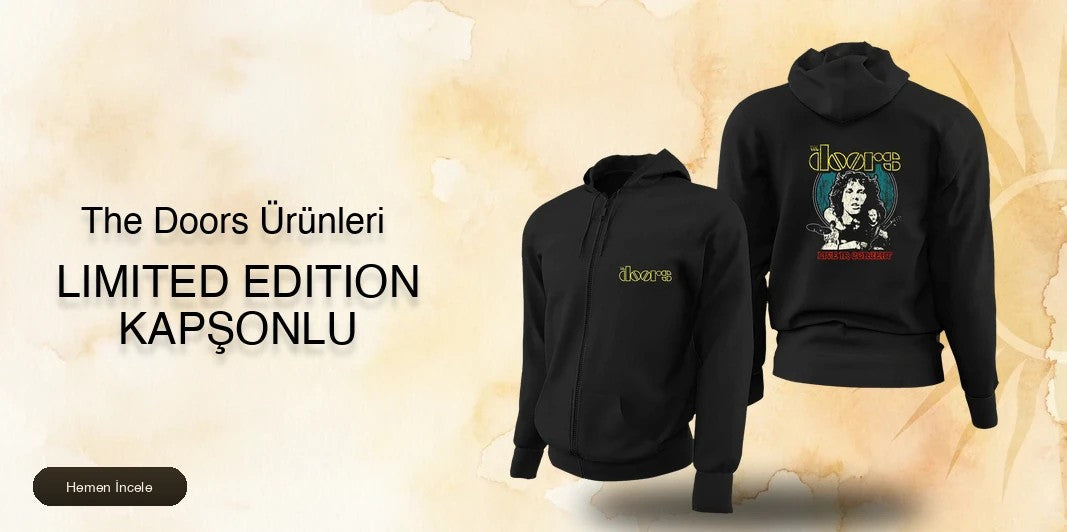 The Doors Limited Edition Kapşonlu Sweatshirt kapak