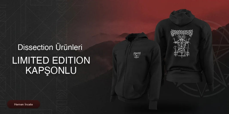 Dissection Limited Edition Kapşonlu Sweatshirt