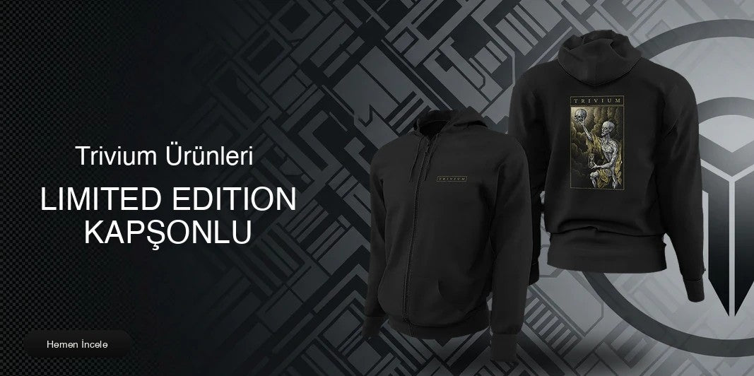 Trivium Limited Edition Kapşonlu Sweatshirt kapak