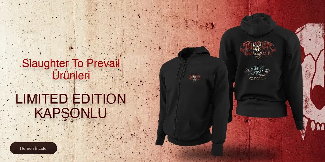 Slaughter To Prevail Limited Edition Kapşonlu Sweatshirt kapak