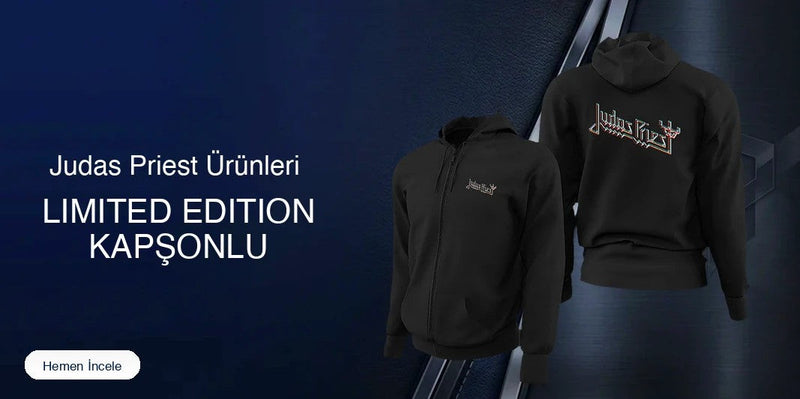 Judas Priest Limited Edition Kapşonlu Sweatshirt