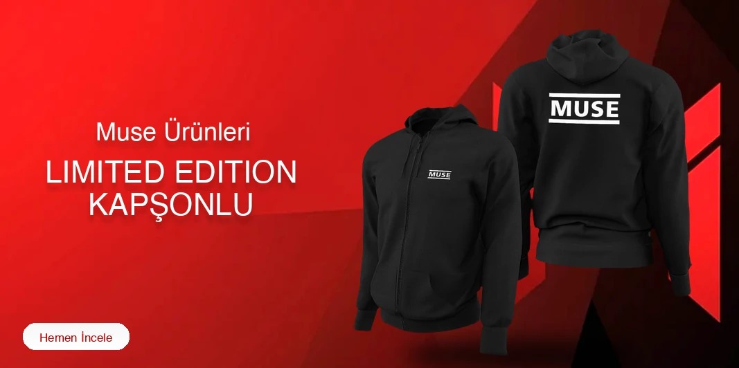 Muse Limited Edition Kapşonlu Sweatshirt kapak
