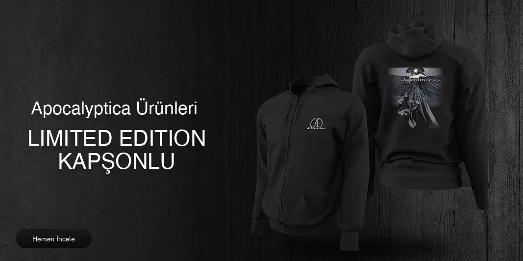 Apocalyptica Limited Edition Kapşonlu Sweatshirt kapak