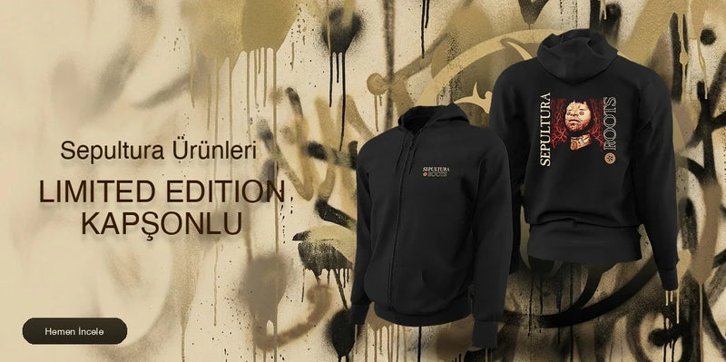 Sepultura Limited Edition Kapşonlu Sweatshirt
