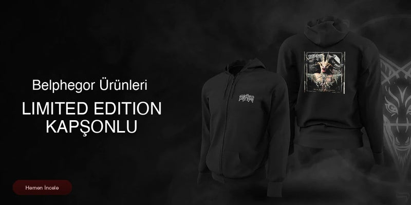 Belphegor Limited Edition Kapşonlu Sweatshirt