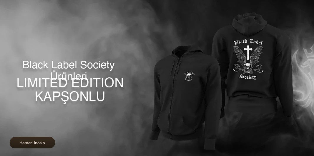 Black Label Society Limited Edition Kapşonlu Sweatshirt kapak