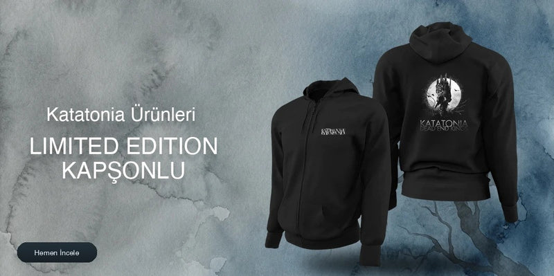 Katatonia Limited Edition Kapşonlu Sweatshirt