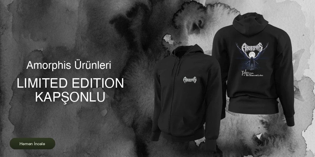 Amorphis Limited Edition Kapşonlu Sweatshirt kapak