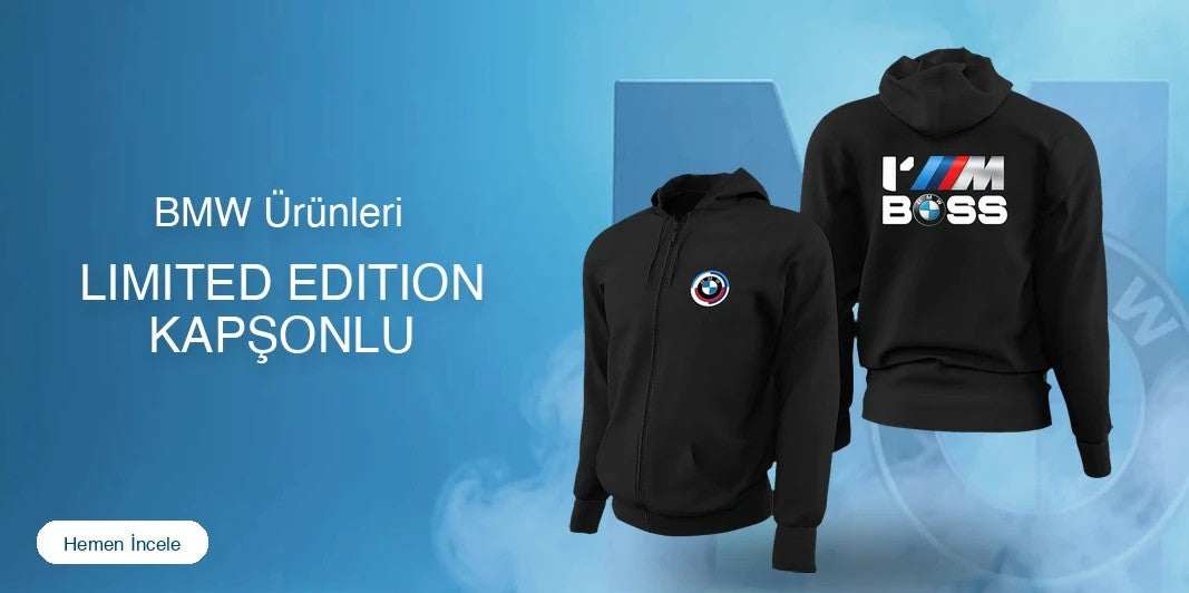 BMW Limited Edition Kapşonlu Sweatshirt kapak