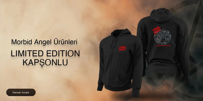 Morbid Angel Limited Edition Kapşonlu Sweatshirt