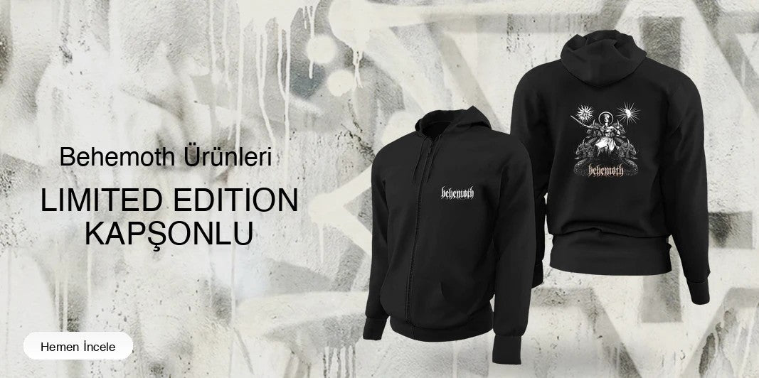 Behemoth Limited Edition Kapşonlu Sweatshirt kapak