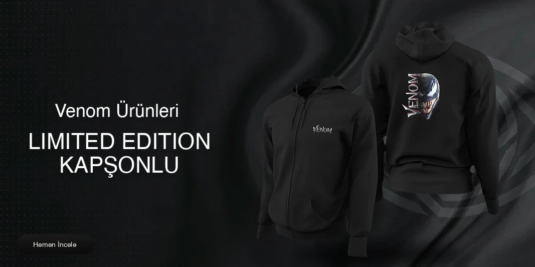 Venom Limited Edition Kapşonlu Sweatshirt kapak