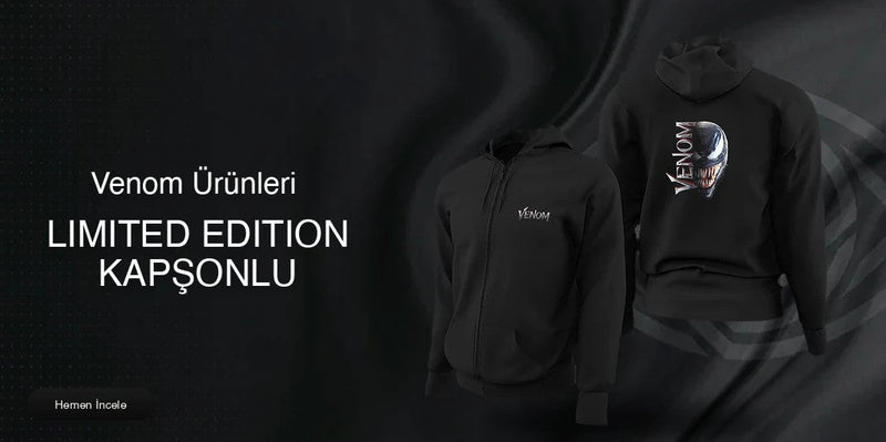 Venom Limited Edition Kapşonlu Sweatshirt kapak