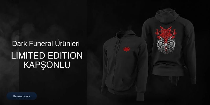 Dark Funeral Limited Edition Kapşonlu Sweatshirt