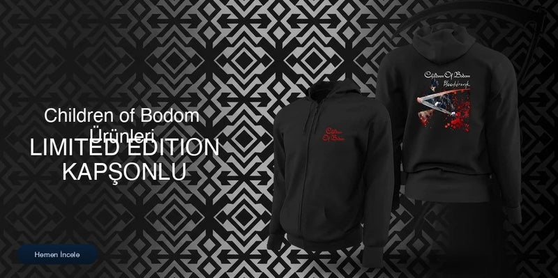 Children of Bodom Limited Edition Kapşonlu Sweatshirt