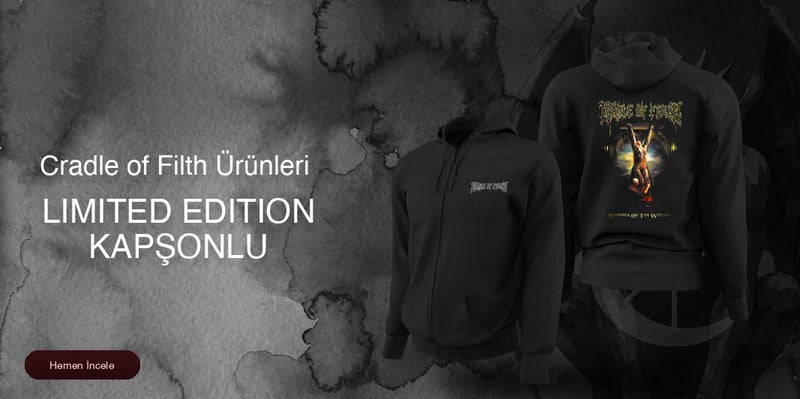 Cradle of Filth Limited Edition Kapşonlu Sweatshirt