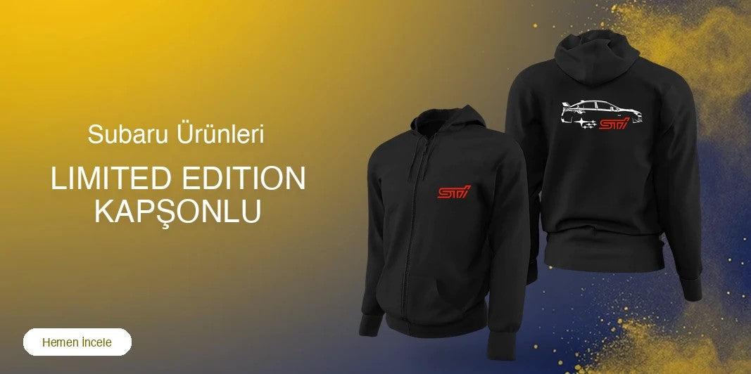 Subaru Limited Edition Kapşonlu Sweatshirt kapak
