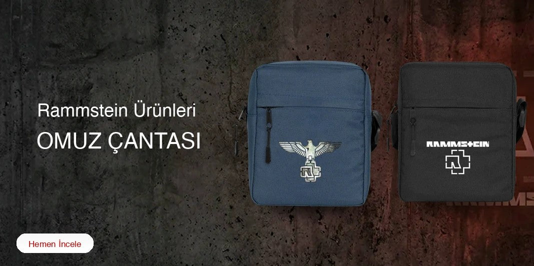 Rammstein Omuz Çantası kapak
