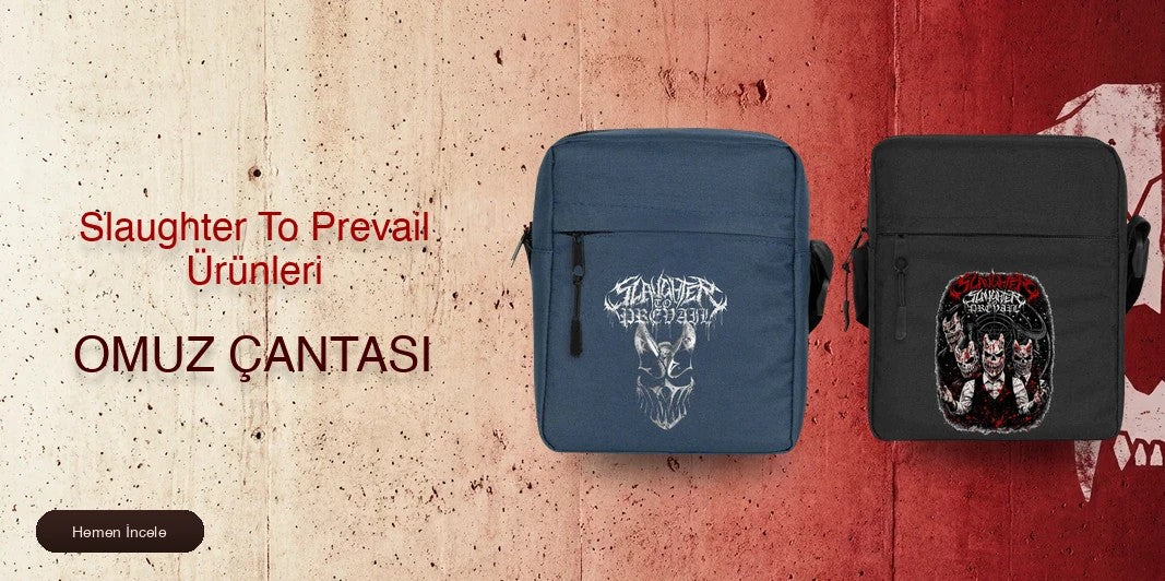 Slaughter To Prevail Omuz Çantası kapak