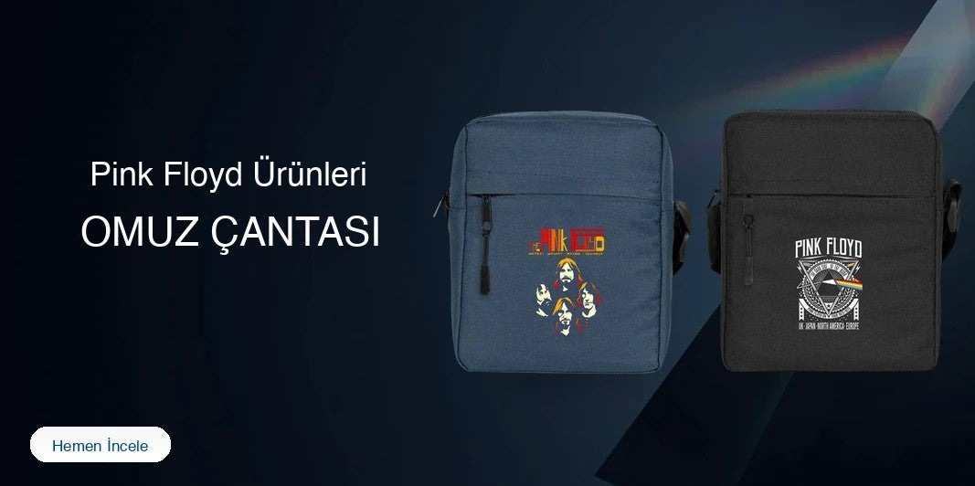 Pink Floyd Omuz Çantası kapak
