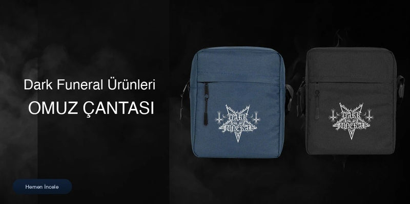 Dark Funeral Omuz Çantası