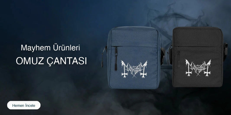 Mayhem Omuz Çantası kapak