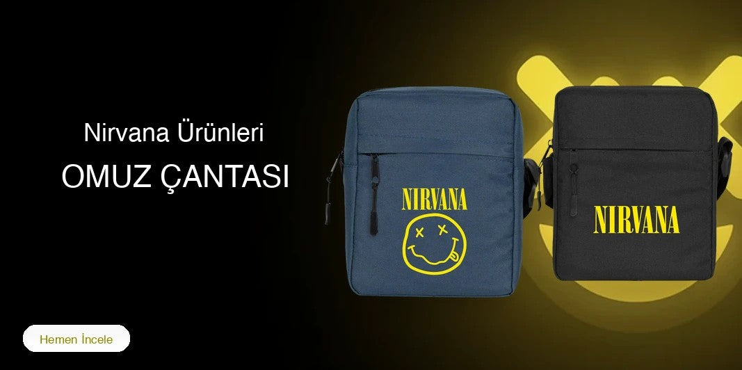 Nirvana Omuz Çantası kapak