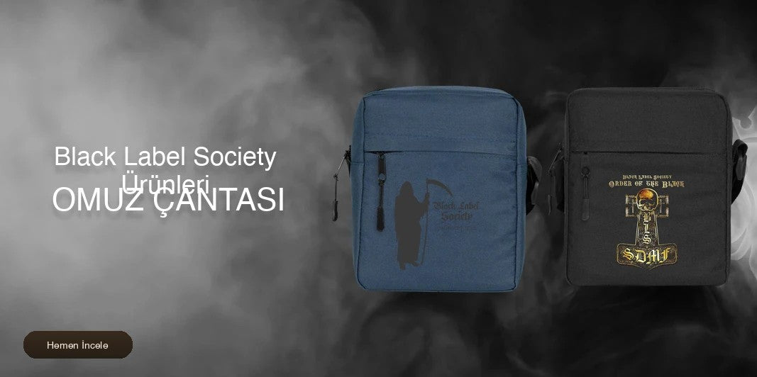 Black Label Society Omuz Çantası kapak