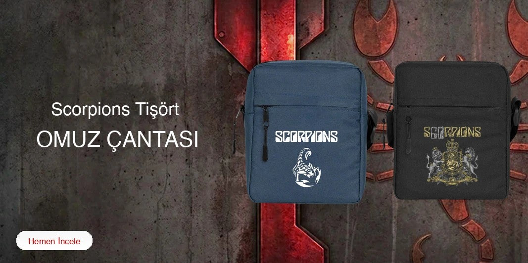 Scorpions Omuz Çantası kapak