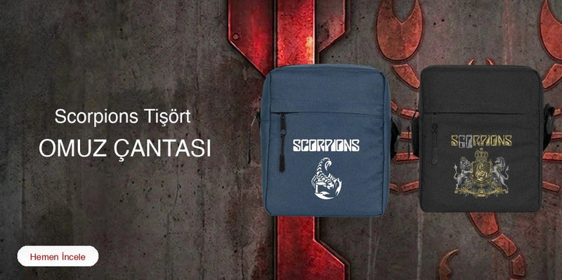 Scorpions Omuz Çantası kapak