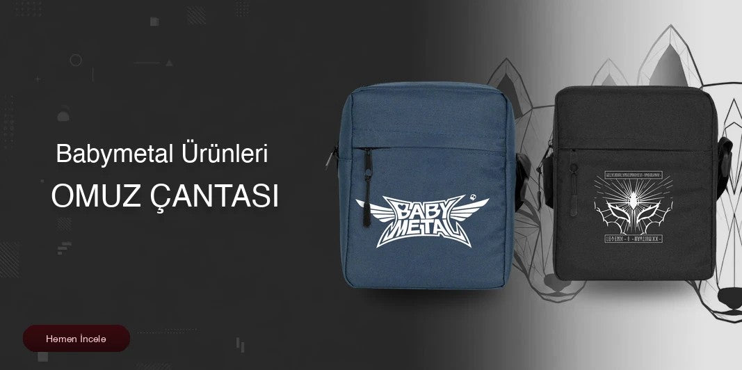 Babymetal Omuz Çantası kapak