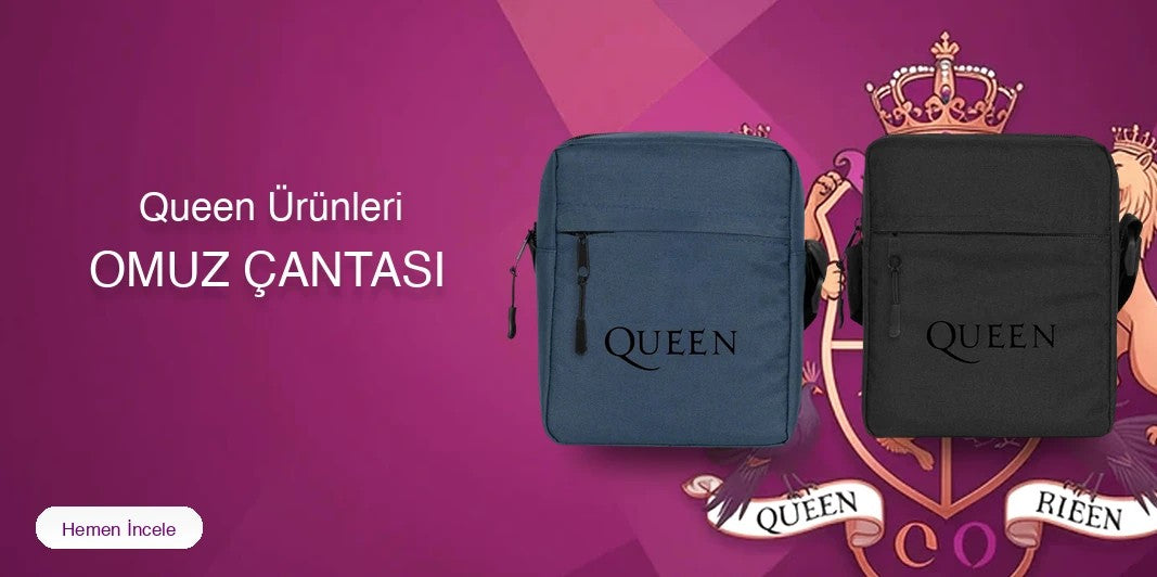 Queen Omuz Çantası kapak