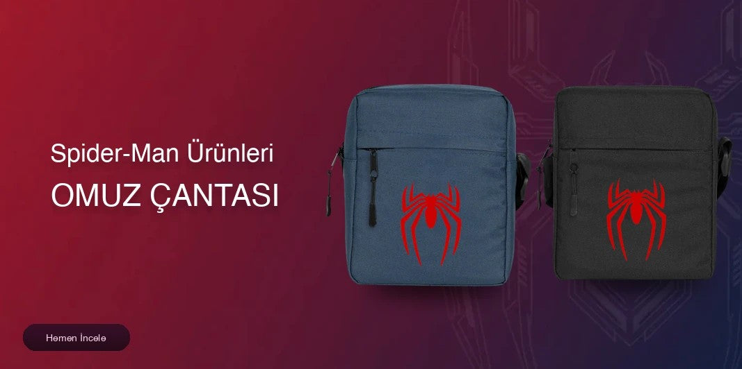 Spider-Man Omuz Çantası kapak