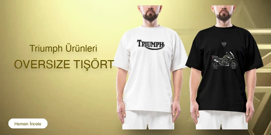 Triumph Oversize Tişört kapak