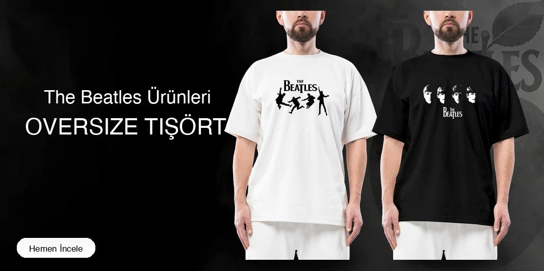 The Beatles Oversize Tişört kapak