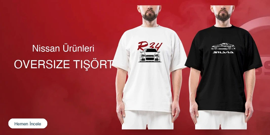 Nissan Oversize Tişört kapak