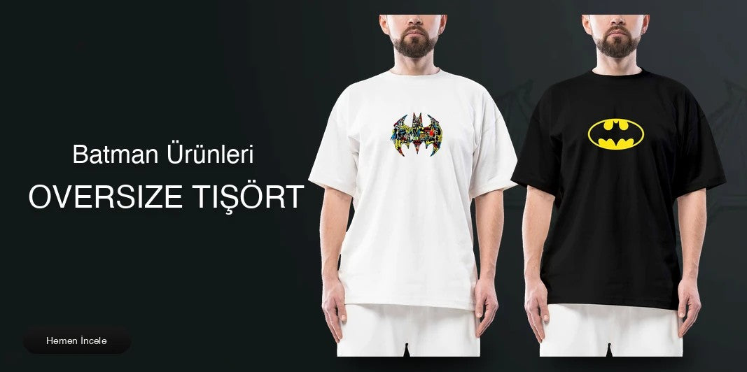 Batman Oversize Tişört kapak
