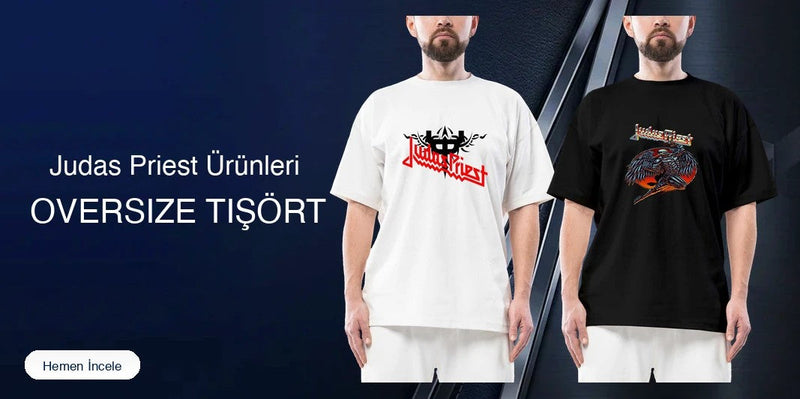 Judas Priest Oversize Tişört