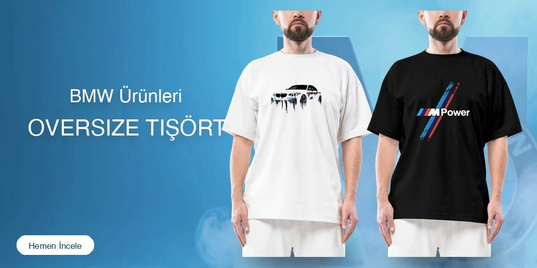 BMW Oversize Tişört kapak