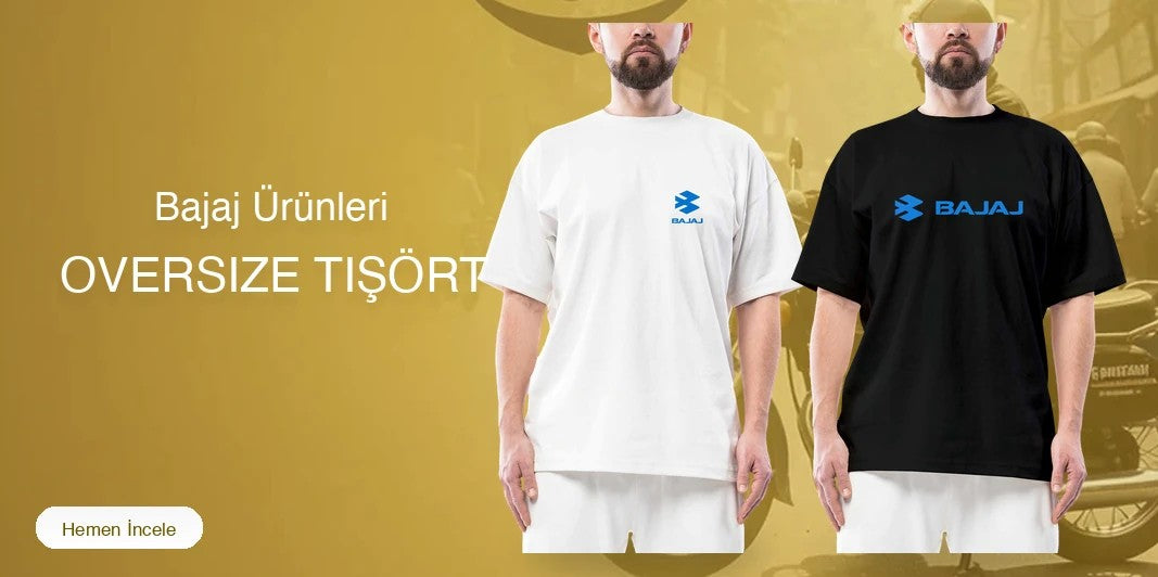 Bajaj Oversize Tişört kapak