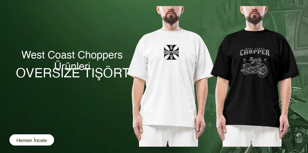 West Coast Choppers Oversize Tişört kapak