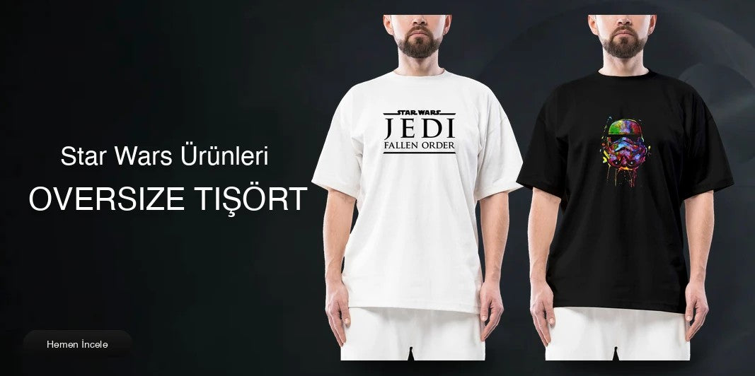 Star Wars Oversize Tişört kapak