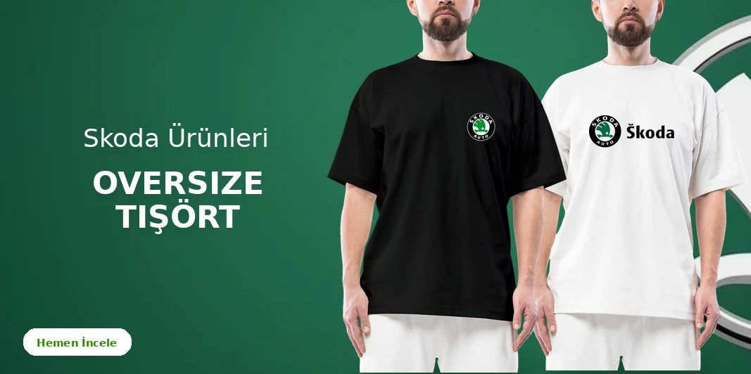 Skoda Oversize Tişört kapak